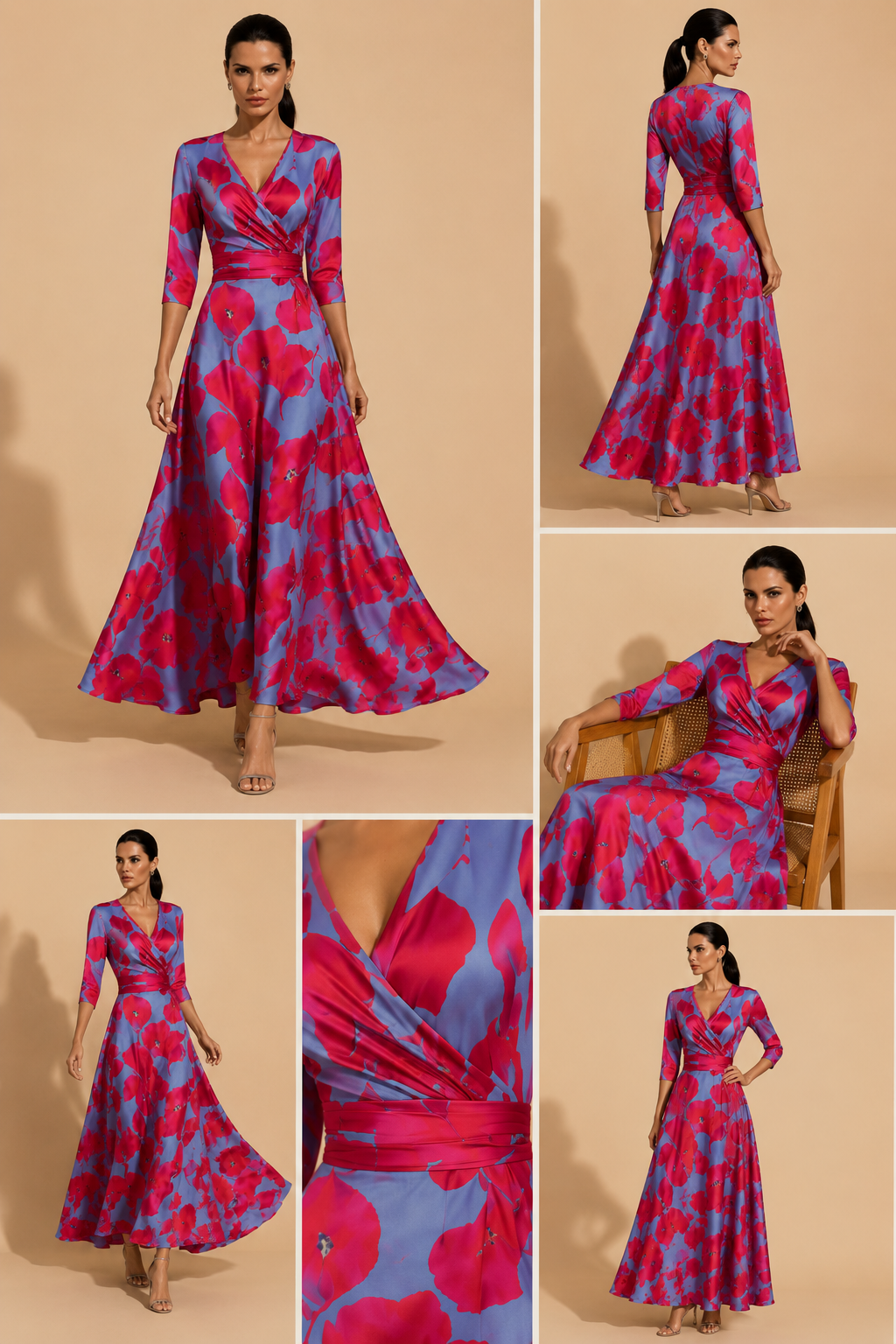 Vestido Floral Premium  Exclusivo Edición Limitada